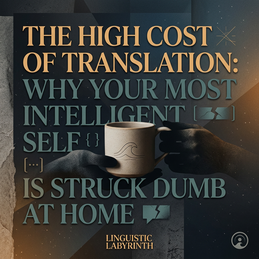 The High Cost of Translation: Why Your Most Intelligent Self Is Struck Dumb at Home