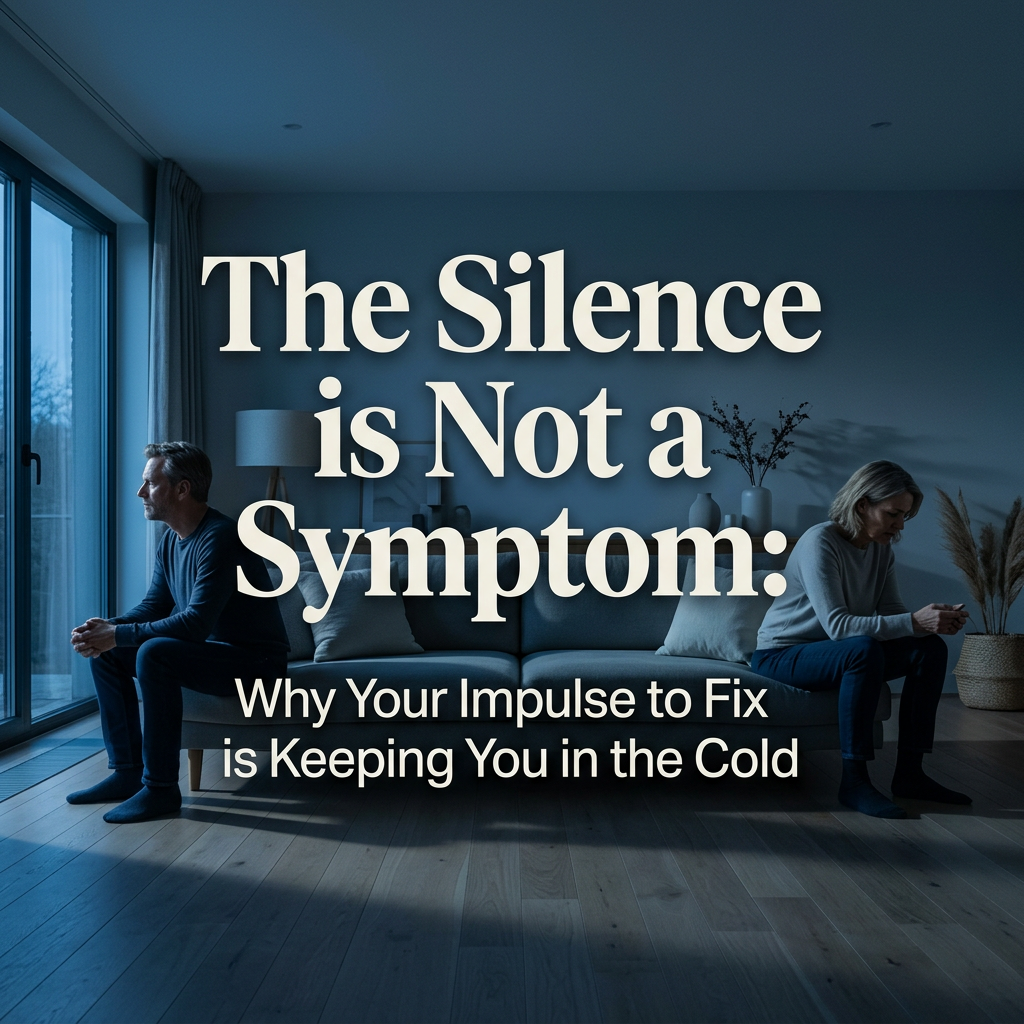 The Silence is Not a Symptom: Why Your Impulse to Fix is Keeping You in the Cold